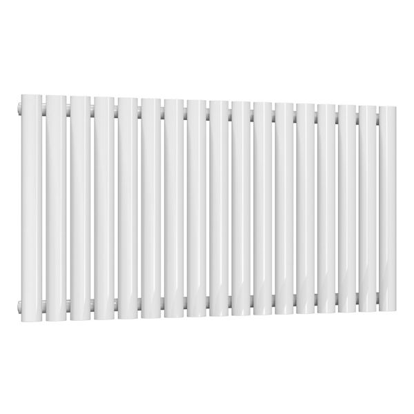 Reina Neval White Single Panel Designer Radiator 600 x 994mm