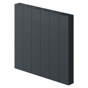 Reina Nika Anthracite Electric Radiator 500 x 544mm