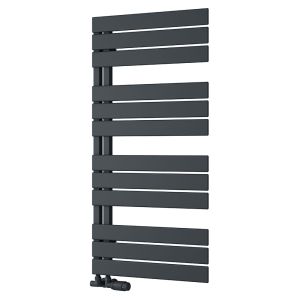 Reina Pettino Anthracite Designer Towel Rail 1124 x 550mm