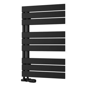 Reina Pettino Black Designer Towel Rail 823 x 550mm