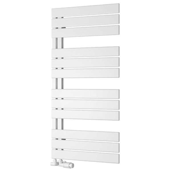 Reina Pettino White Designer Towel Rail 1124 x 550mm