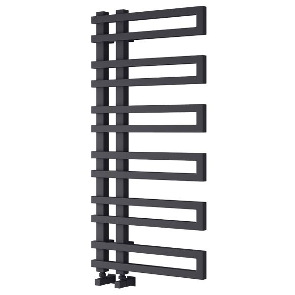 Reina Pietra Anthracite Designer Towel Rail 1100 x 530mm