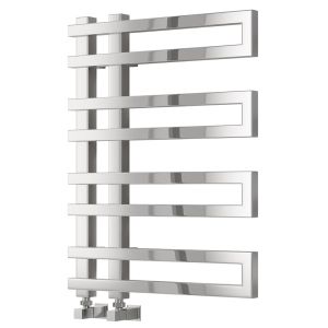 Reina Pietra Chrome Designer Towel Rail 720 x 530mm