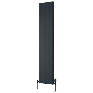 Reina Ragano Anthracite Designer Radiator 1800 x 404mm