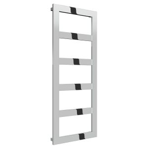 Reina Rima Polished Stainless Steel Designer Towel Rail 1260 x 500mm