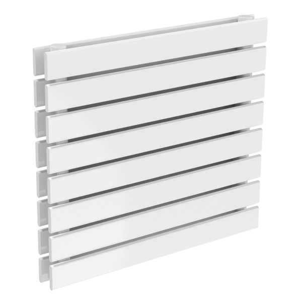 Reina Rione White Double Panel Designer Radiator 550 x 600mm