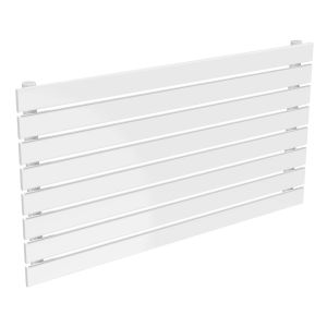 Reina Rione White Single Panel Designer Radiator 550 x 1000mm