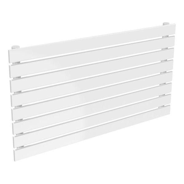 Reina Rione White Single Panel Designer Radiator 550 x 1200mm