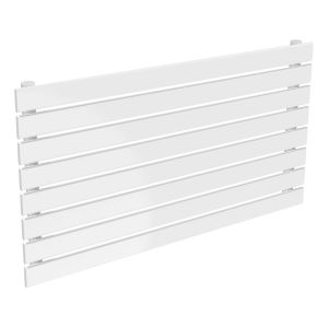 Reina Rione White Single Panel Designer Radiator 550 x 1200mm