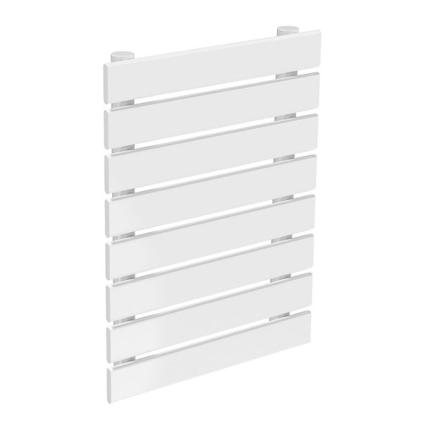 Reina Rione White Single Panel Designer Radiator 550 x 400mm