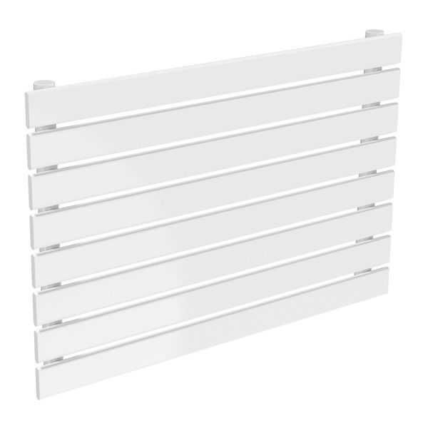 Reina Rione White Single Panel Designer Radiator 550 x 800mm