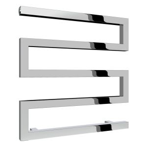 Reina Serpe Chrome Designer Towel Rail 510 x 500mm