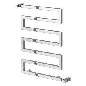 Reina Serpe Chrome Designer Towel Rail 750 x 500mm