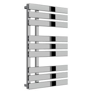 Reina Sesia Chrome Designer Towel Rail 860 x 500mm