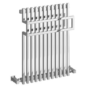 Reina Sori Chrome Designer Radiator 650 x 500mm