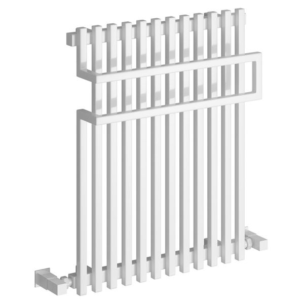 Reina Sori White Designer Radiator 650 x 500mm