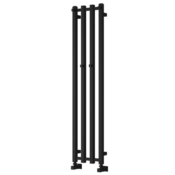 Reina Todi Black Designer Towel Rail 1200 x 260mm