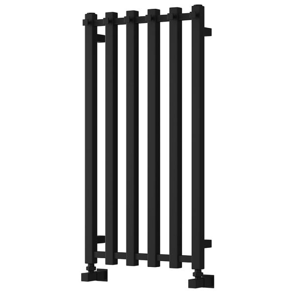 Reina Todi Black Designer Towel Rail 800 x 415mm