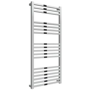 Reina Vasto Chrome Designer Towel Rail 1130 x 500mm