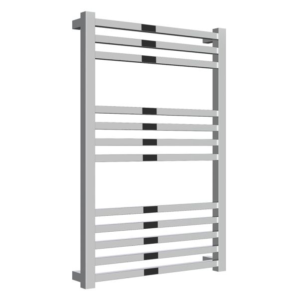 Reina Vasto Chrome Designer Towel Rail 755 x 500mm