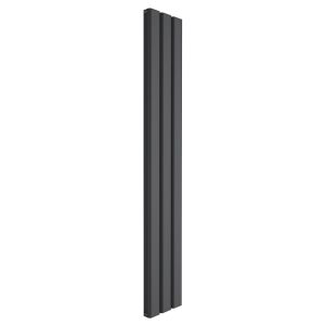 Reina Vicari Anthracite Double Panel Designer Radiator 1800 x 300mm