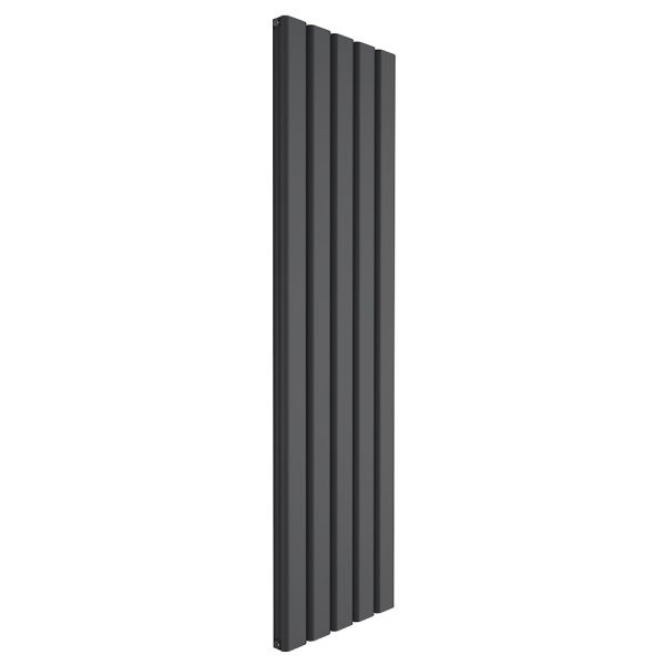 Reina Vicari Anthracite Double Panel Designer Radiator 1800 x 500mm