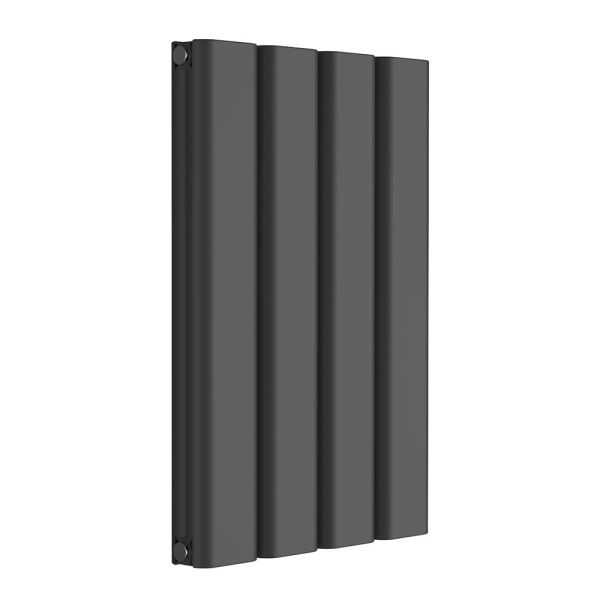 Reina Vicari Anthracite Double Panel Designer Radiator 600 x 400mm