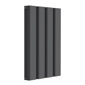 Reina Vicari Anthracite Double Panel Designer Radiator 600 x 400mm