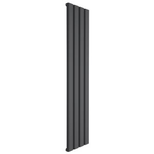 Reina Vicari Anthracite Single Panel Designer Radiator 1800 x 400mm