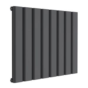 Reina Vicari Anthracite Single Panel Designer Radiator 600 x 800mm