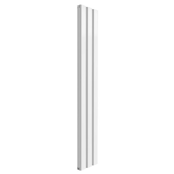 Reina Vicari White Double Panel Designer Radiator 1800 x 300mm