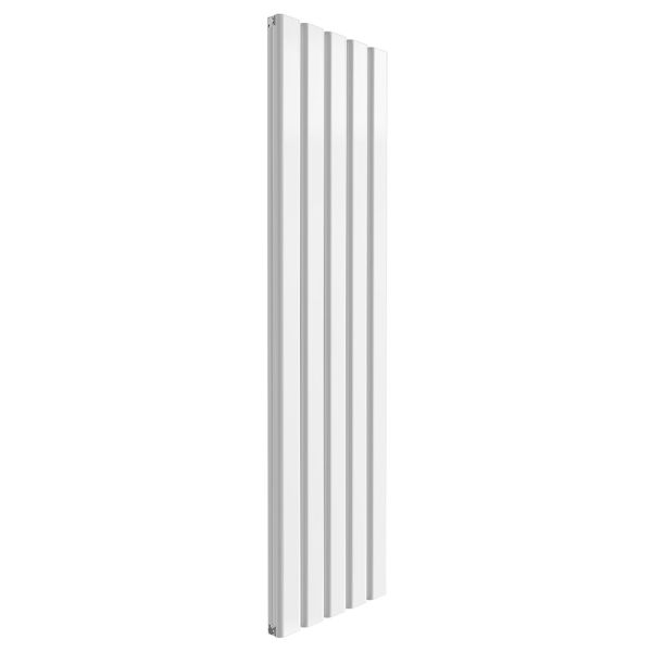 Reina Vicari White Double Panel Designer Radiator 1800 x 500mm