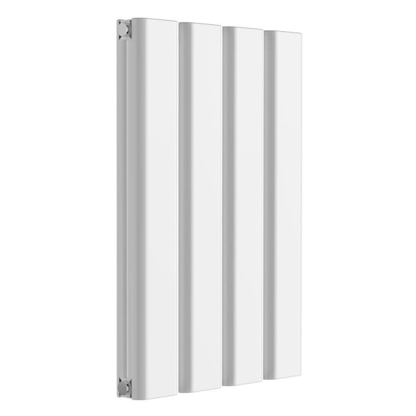 Reina Vicari White Double Panel Designer Radiator 600 x 400mm