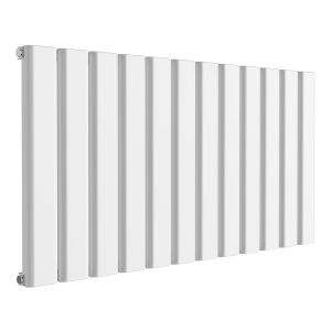 Reina Vicari White Single Panel Designer Radiator 600 x 1200mm