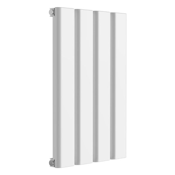 Reina Vicari White Single Panel Designer Radiator 600 x 400mm