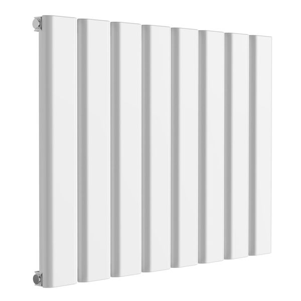 Reina Vicari White Single Panel Designer Radiator 600 x 800mm