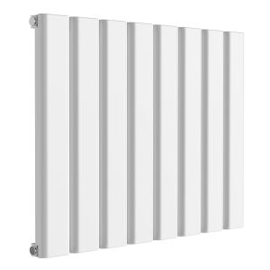 Reina Vicari White Single Panel Designer Radiator 600 x 800mm