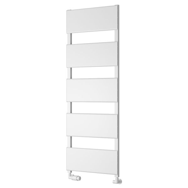 Reina Vivaro White Designer Towel Rail 1400 x 490mm