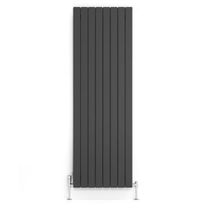 Terma Forte Single Panel Metallic Grey Designer Radiator 1800 x 588mm