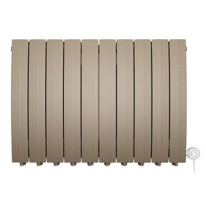 Terma Bergamo Quartz Mocha Designer Electric Radiator 590 x 800mm