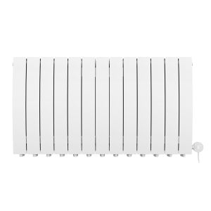 Terma Bergamo Matt White Designer Electric Radiator 590 x 1040mm