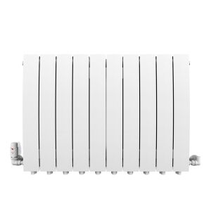 Terma Bergamo Matt White Designer Radiator 590 x 800mm