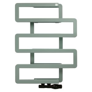 Terma Bookie Anodic Malachite Green Designer Towel Rail 655 x 500mm