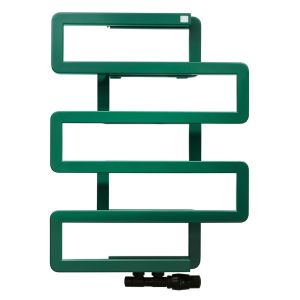 Terma Bookie Matt Green Designer Towel Rail 655 x 500mm