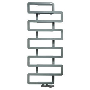 Terma Bookie Storm Sky Grey Designer Towel Rail 1155 x 500mm