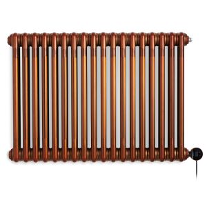 Terma Colorado Copper Lacquer 3 Column Electric Radiator 600 x 834mm