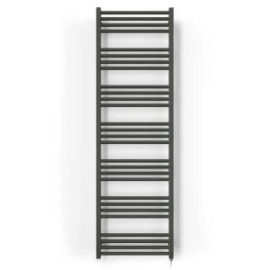 Terma Fiona Sparkling Grey Electric Towel Rail with SIM Element 1620 x 500mm