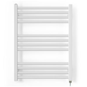 Terma Fiona Matt White Electric Towel Rail with SIM Element 660 x 500mm