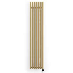 Terma Rolo Room Brass Designer Electric Radiator 1800 x 370mm