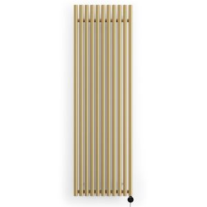 Terma Rolo Room Brass Designer Electric Radiator 2000 x 590mm